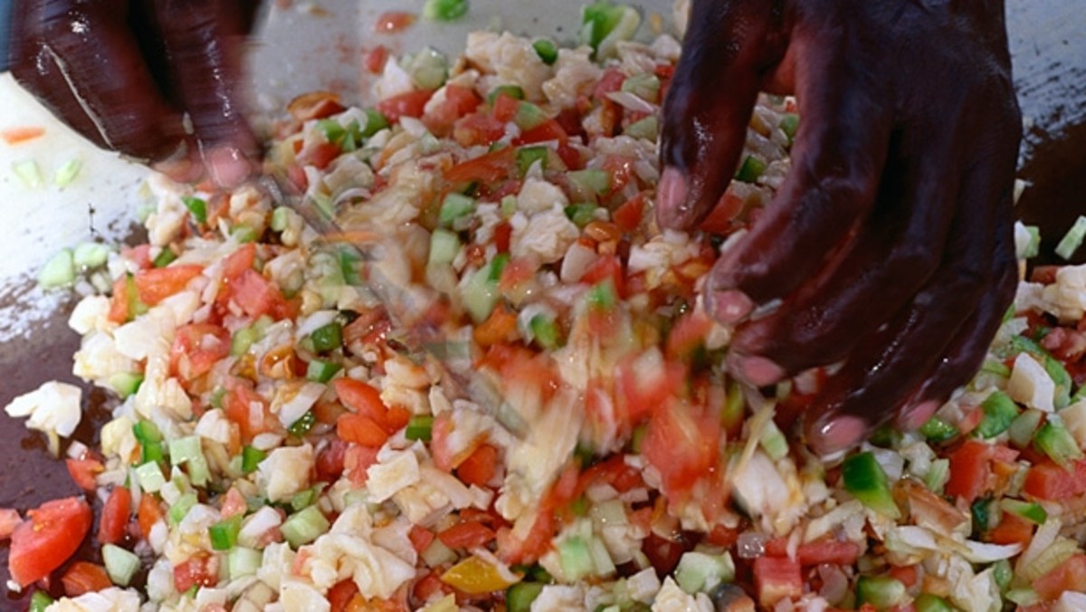 Conch Salad Bahamas Style Recipe Men S Journal