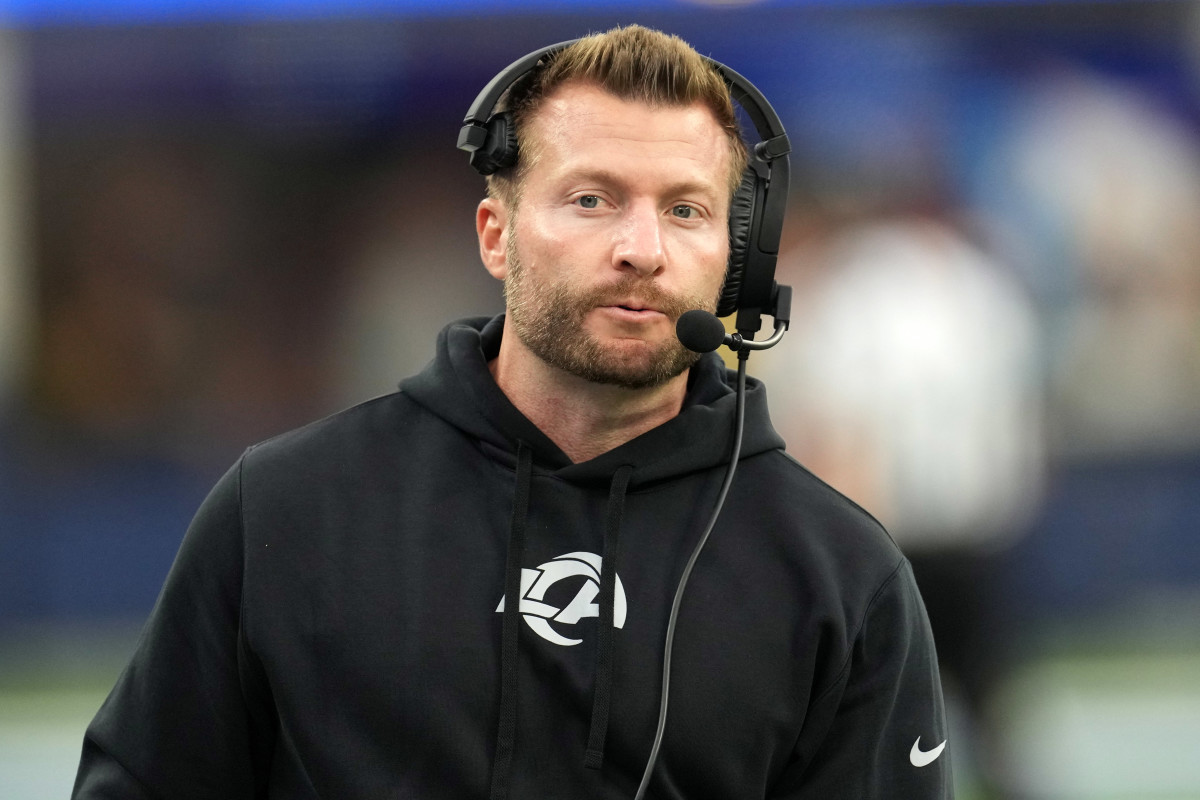 Tape Is The Best Guide Los Angeles Rams Coach Sean McVay Skipping