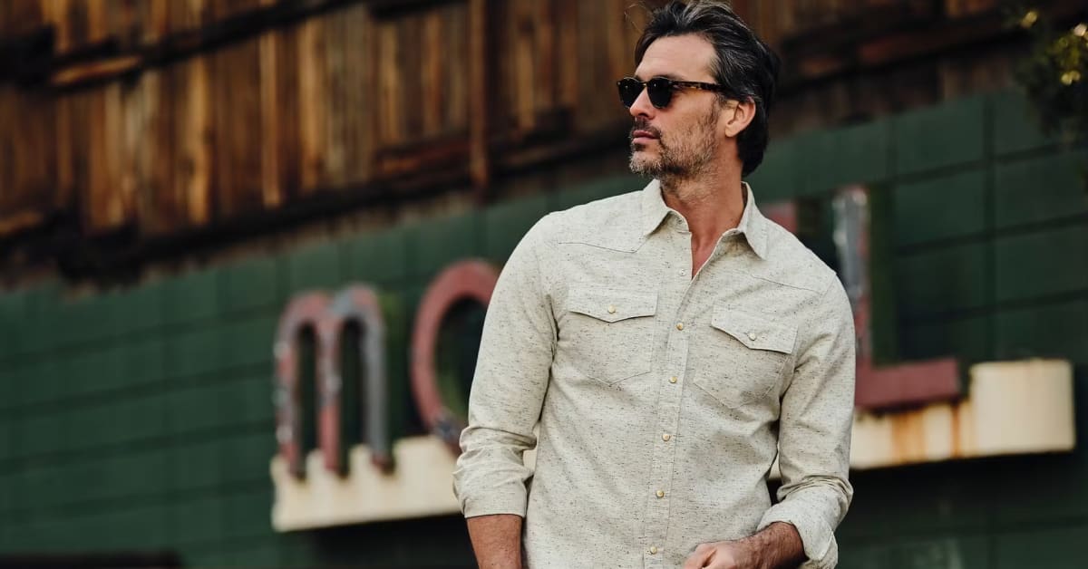 As the weather heats up, you stay cool. Shop casual shirts that wick away  moisture.