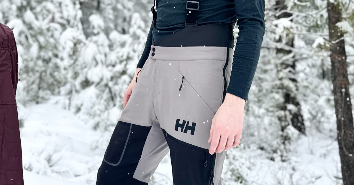 These Helly Hansen Bibs Aren't Your Typical Softshell Ski Pants