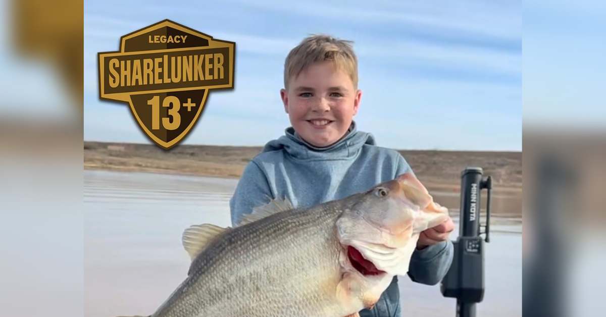 11-Year Old Angler Smashes Record With Giant Texas Bass - Men's Journal