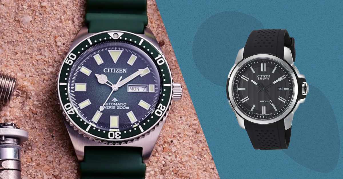 The Citizen Eco-Drive Weekender Watch Is Now Less Than $150 - Men's Journal