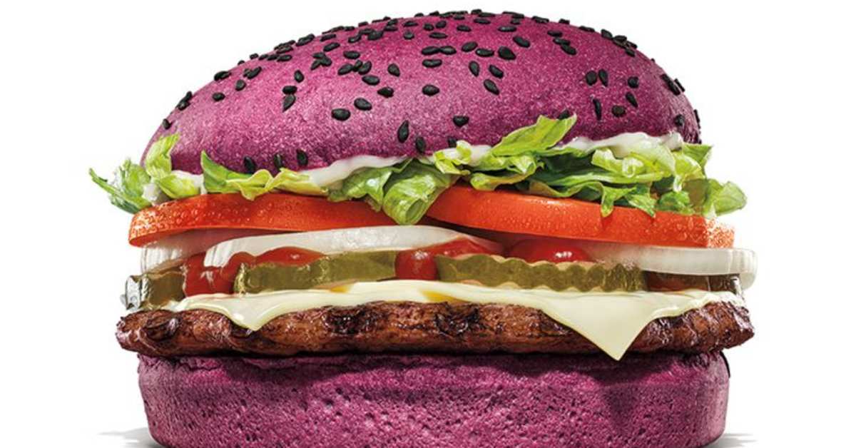 Burger King Is Giving Away Free Purple Whoppers For The Full Moon - Men ...