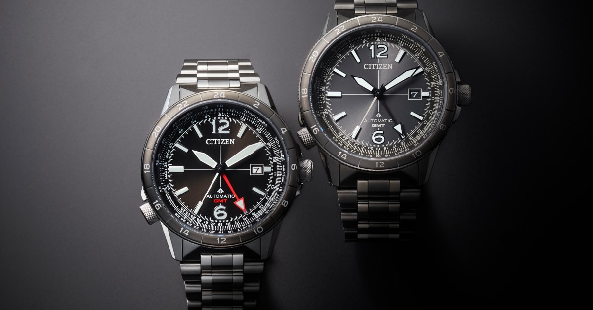 Citizen Debuts One-of-a-Kind Mechanical GMT Watch to Its Popular ...