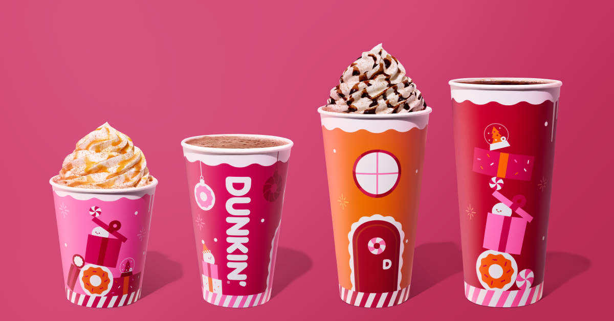 Dunkin's 2024 Holiday Menu Includes New Items and the Return of Free