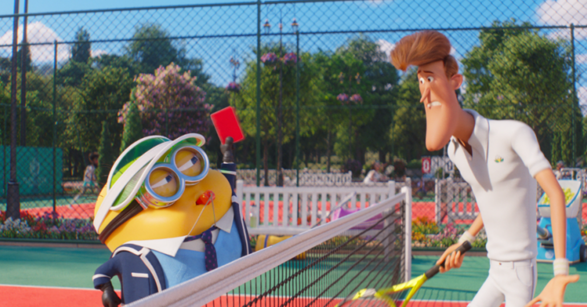 Clip: Despicable Me 4 Shows Minions Messing Up Tennis Match - Men's 