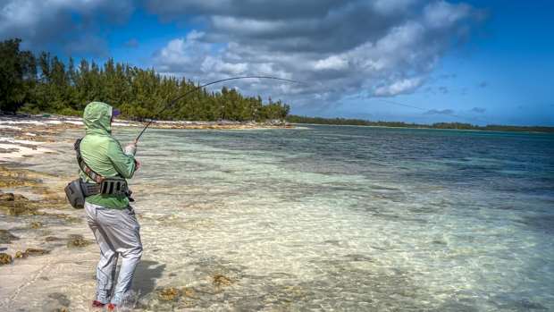 Fly Fishing Bahamas - Women in Fly Fishing by Todd Moen 