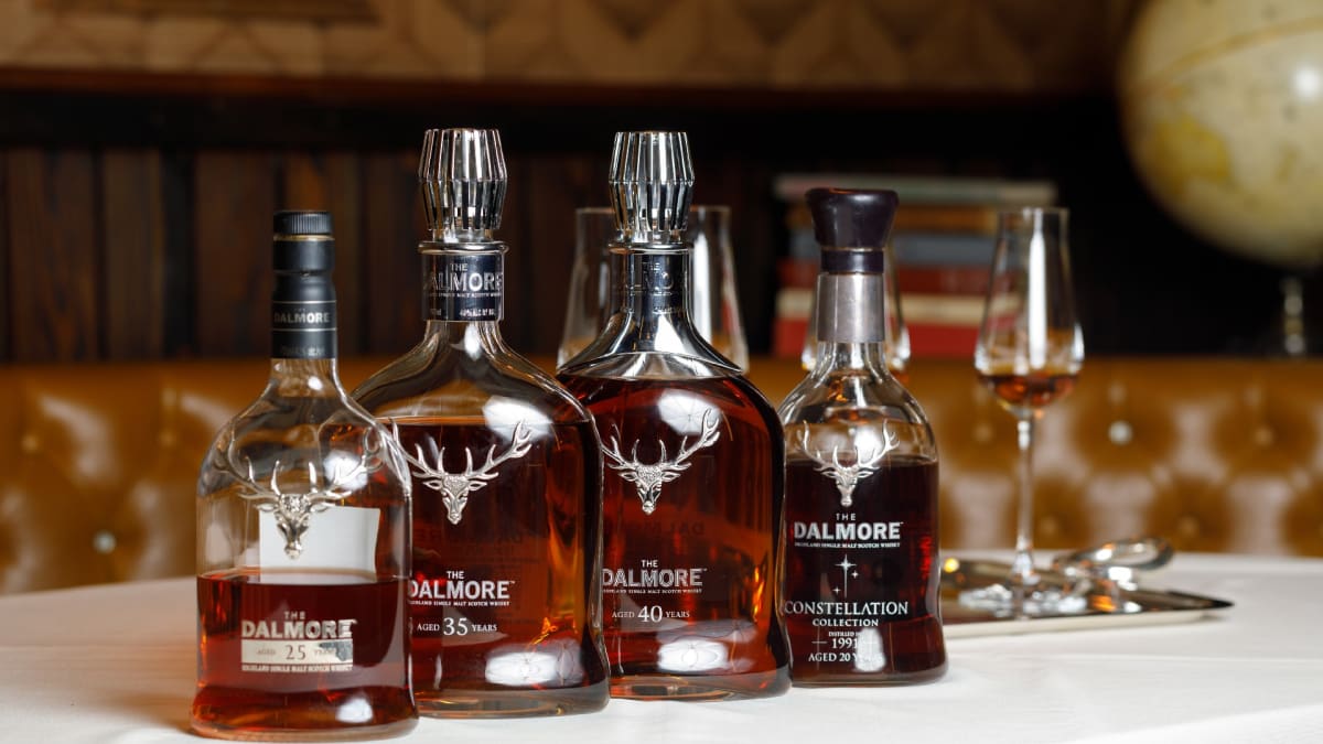 What It's Like to Taste '120 Years of The Dalmore' Whisky Flight - Men's  Journal