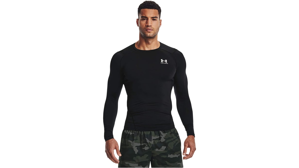 Under Armour Men's Armour HeatGear Compression Long-Sleeve T-Shirt