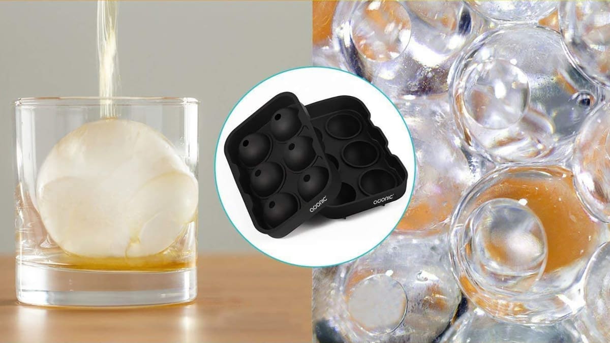 ADORIC Ice Trays, - Silicone Ice Ball Maker