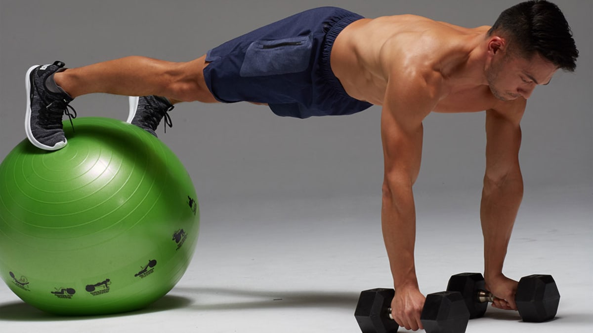 This Stability Ball Workout Strengthens Weak Spots and Improves Balance -  Men's Journal