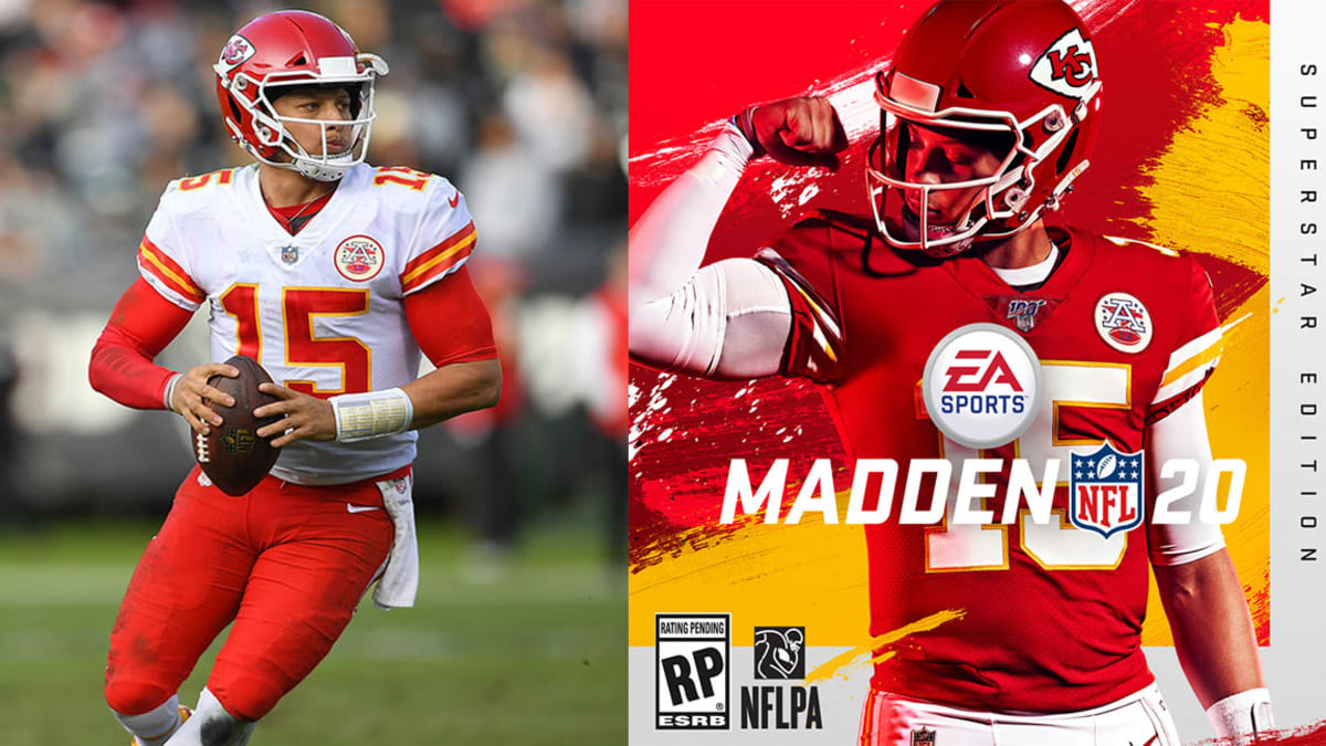 Chiefs quarterback Patrick Mahomes stars on Madden 20 cover