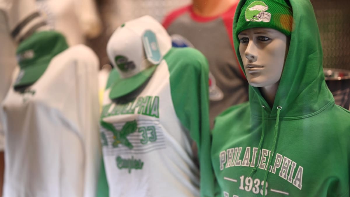 Fanatics Apologized For Selling Lopsided Eagles Merchandise - Men's Journal
