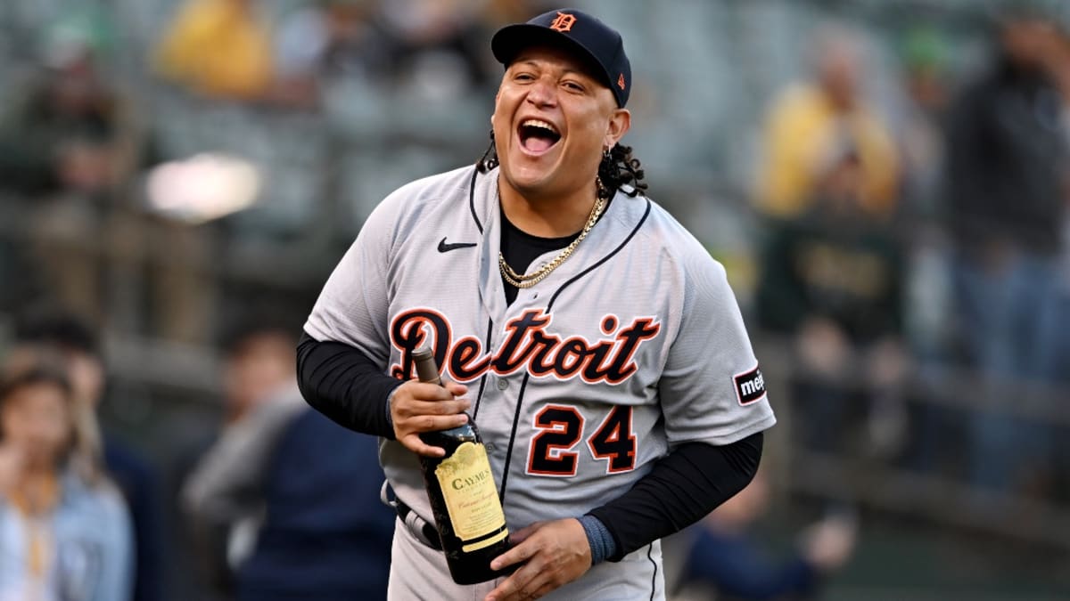 Miguel Cabrera Gets 'Cheap' Bottle of Wine From Oakland A's