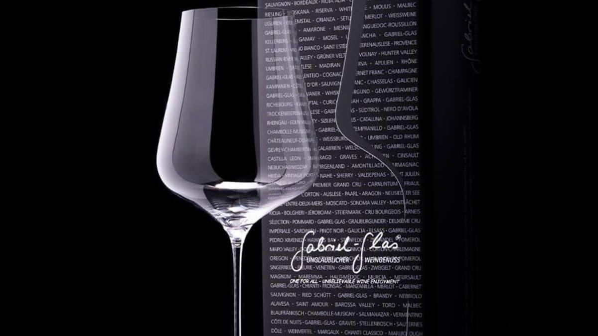 Lead-Free Crystal Wine Glasses vs Glass - Gabriel-Glas