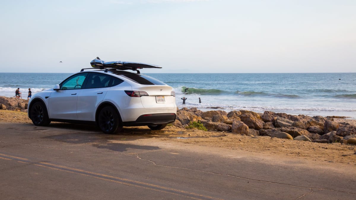 Tesla model deals y roof rack