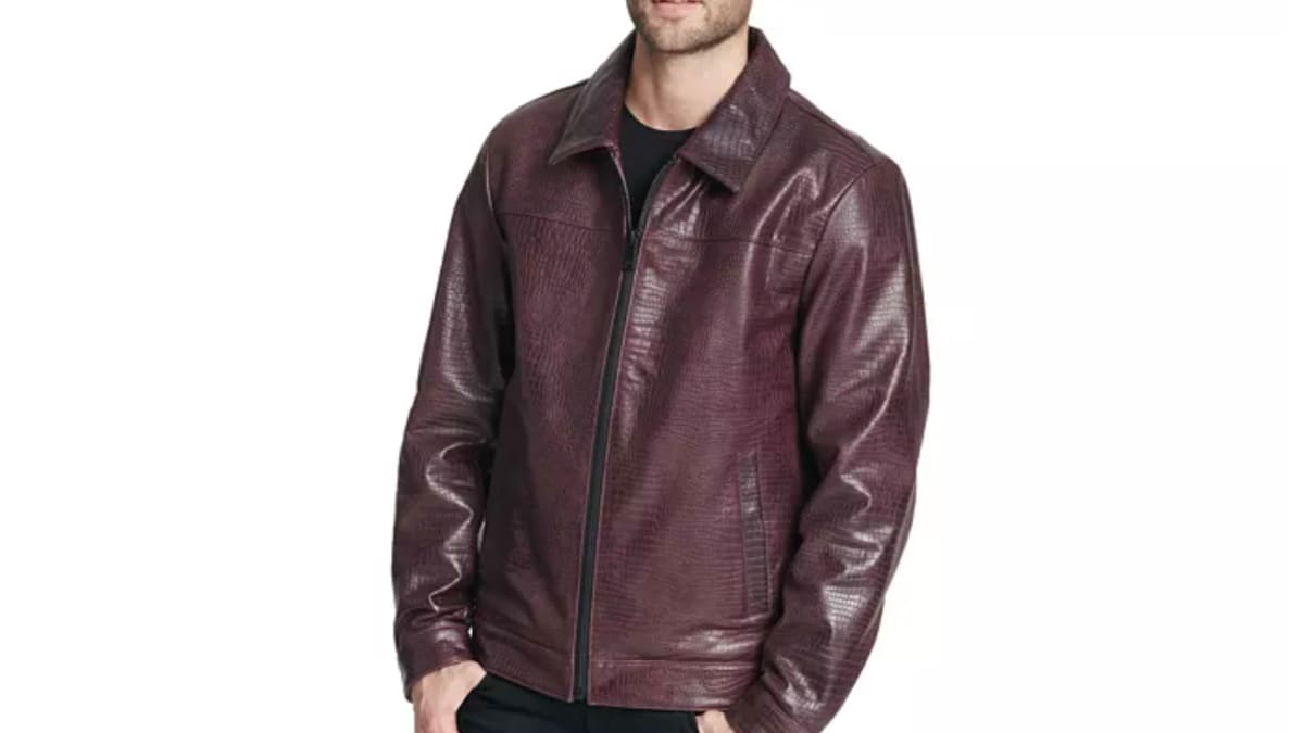 This DKNY Leather Jacket Will Compliment You Perfectly This Spring