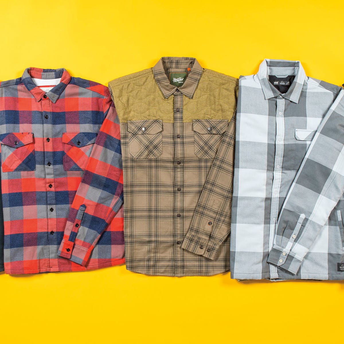 Flannel escapes its grunge past