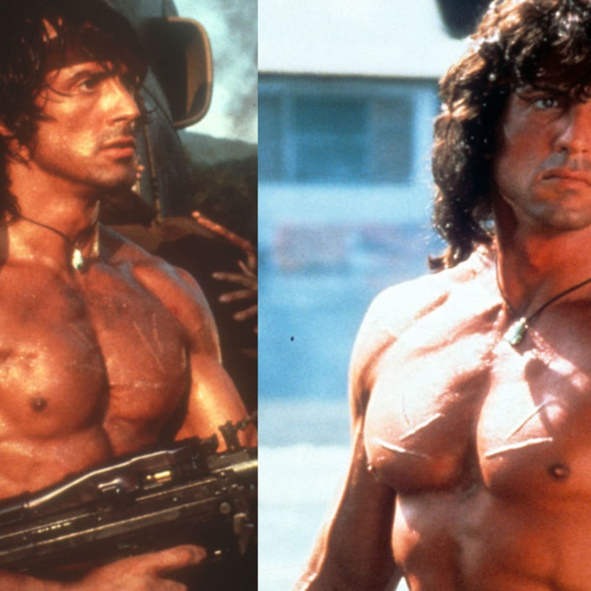 Sly Stallone's Physique Defies Age During Training for 'Rambo 5