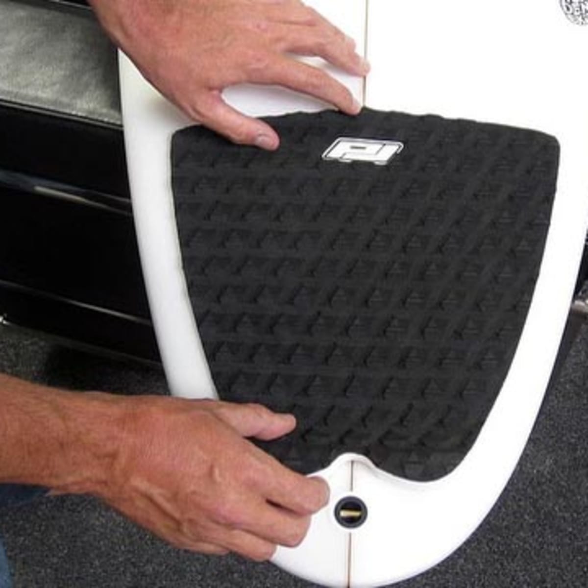 How to install a surfboard traction pad