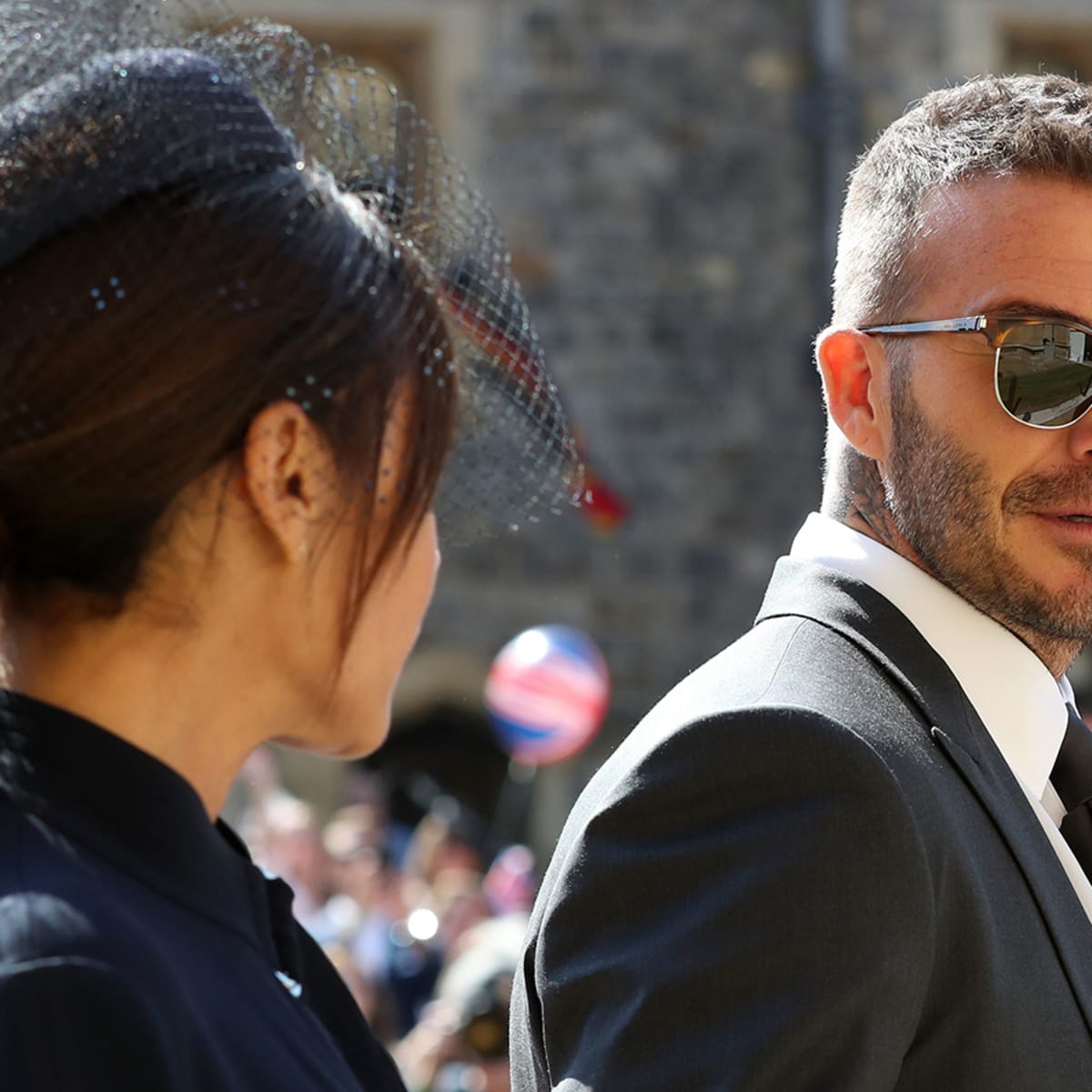 David Beckham Wears Dior Homme by Kim Jones to the Royal Wedding