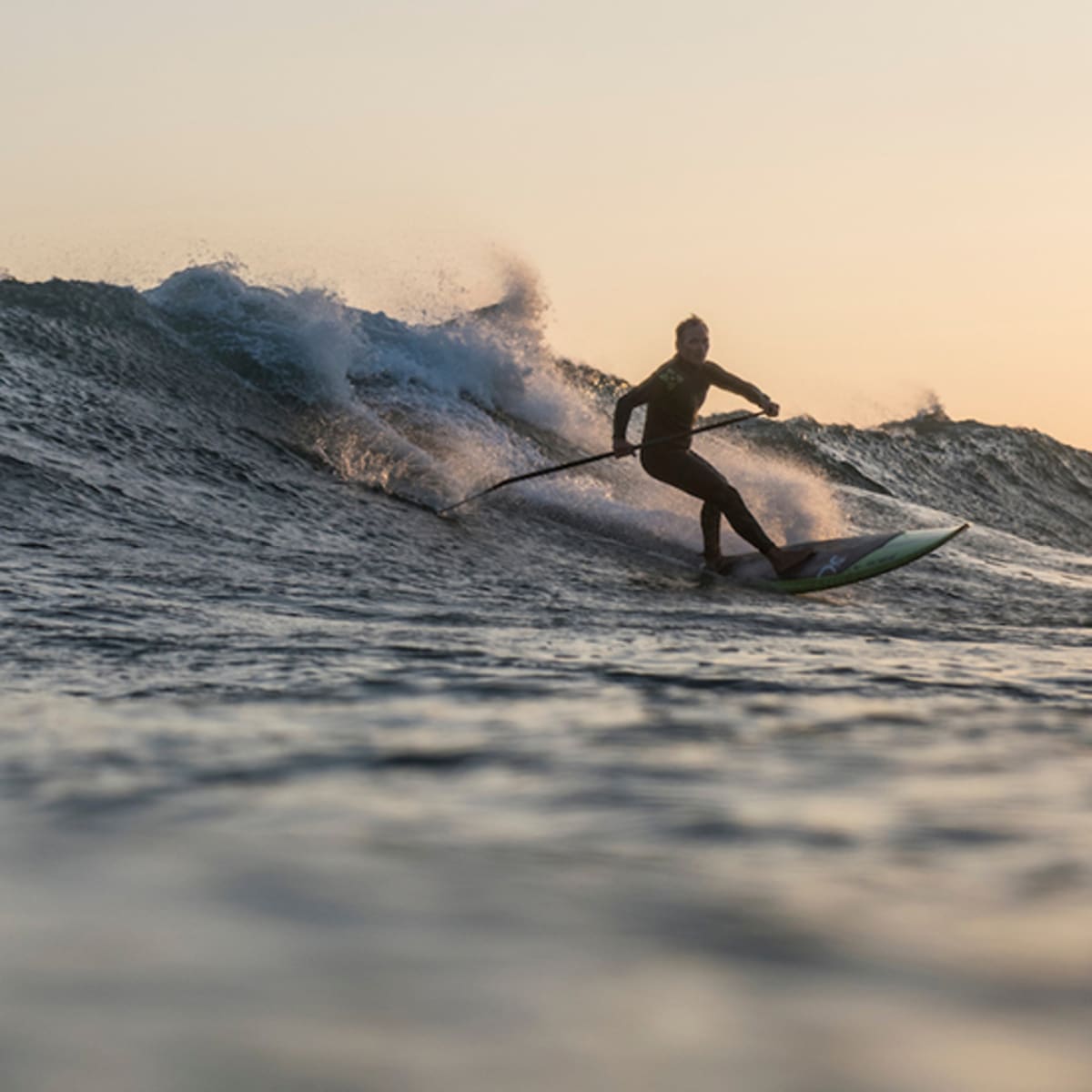 catching waves on a sup