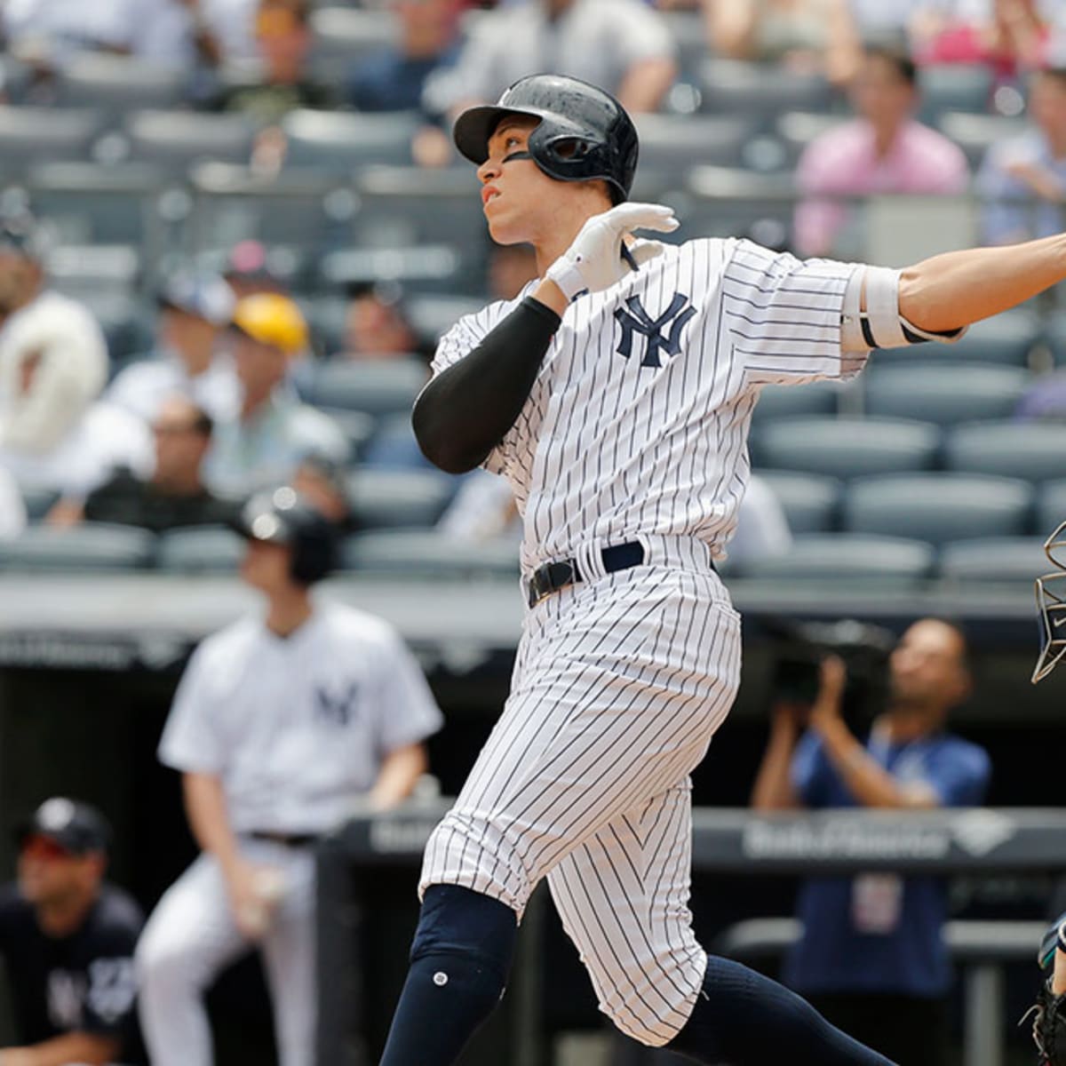 Q&A: Yankees Star Aaron Judge Talks Training, Hitting Home Runs