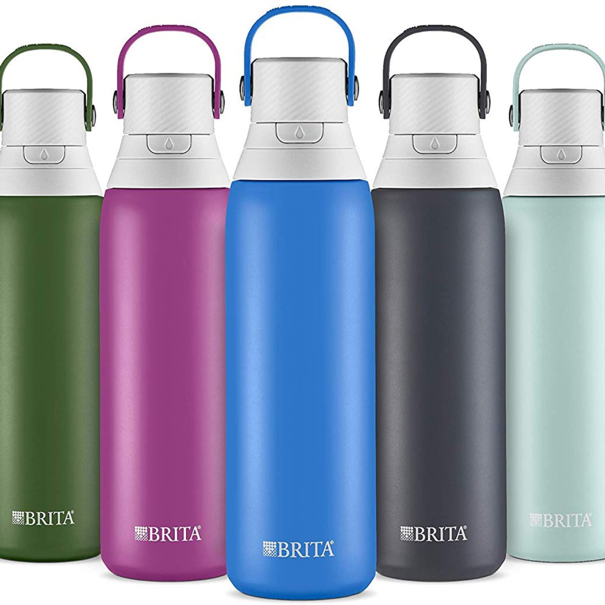Brita Stainless Steel Water Filter Bottle 32 Ounce