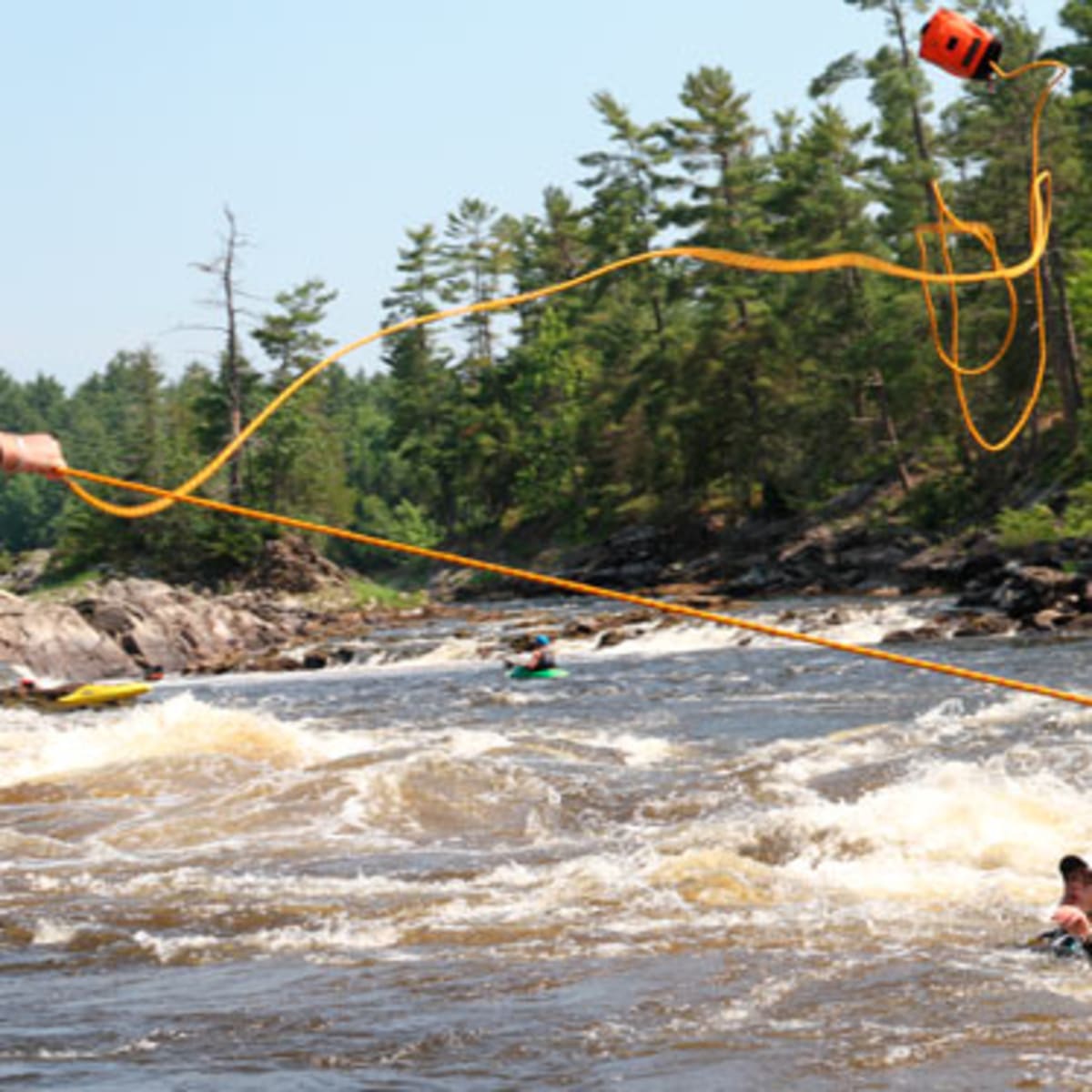 Throw Bag and Rope Rescues  For Whitewater and Swiftwater