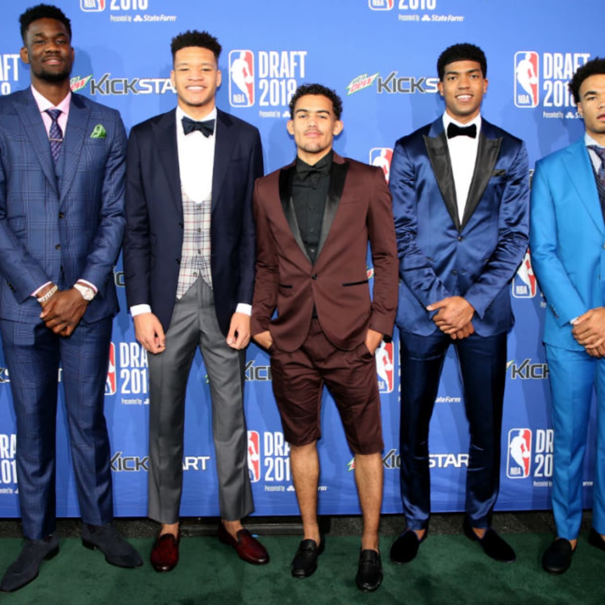 The Most Stylish Players on the Green Carpet at the NBA Draft 2018 - Men's  Journal