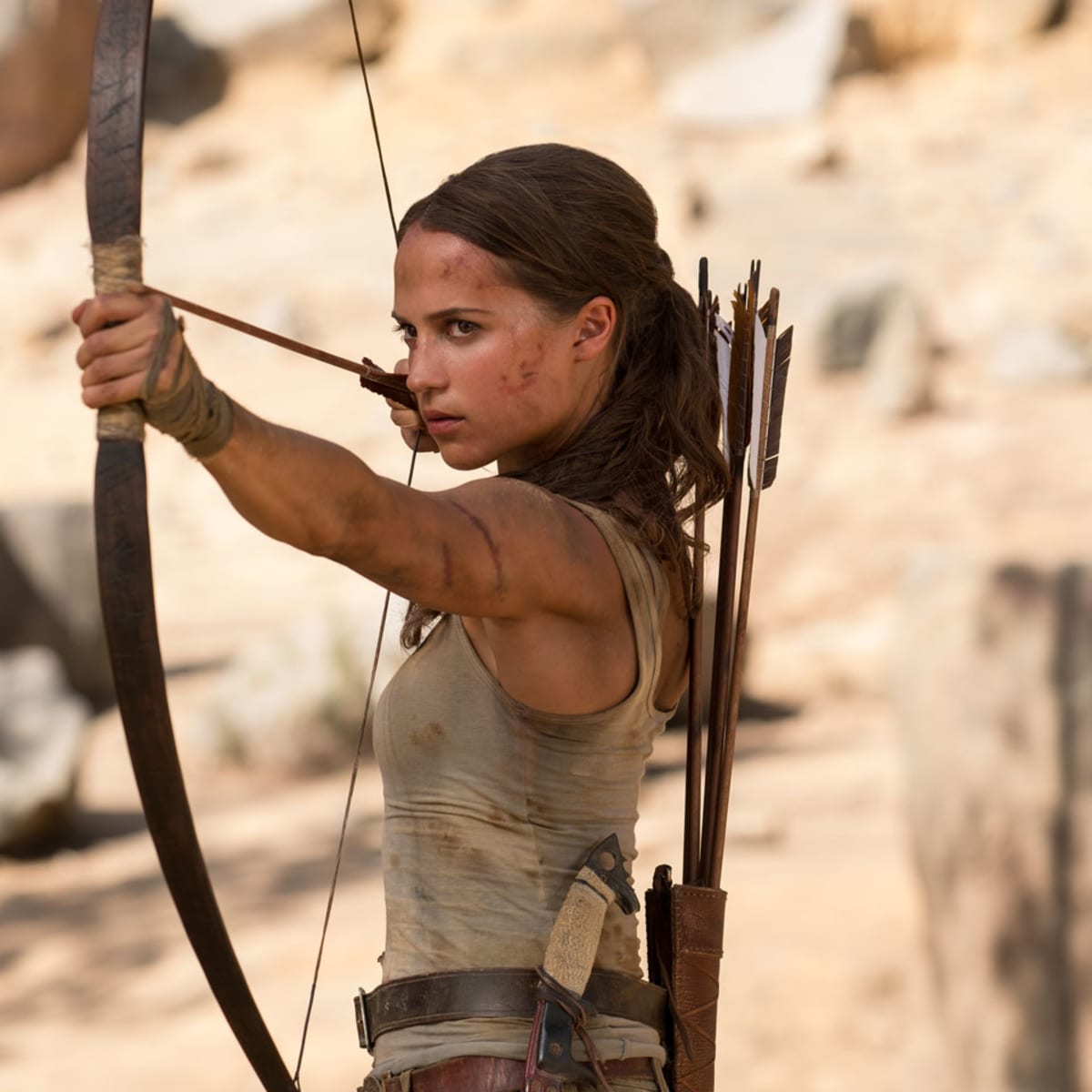 New photos of Alicia Vikander as Lara Croft