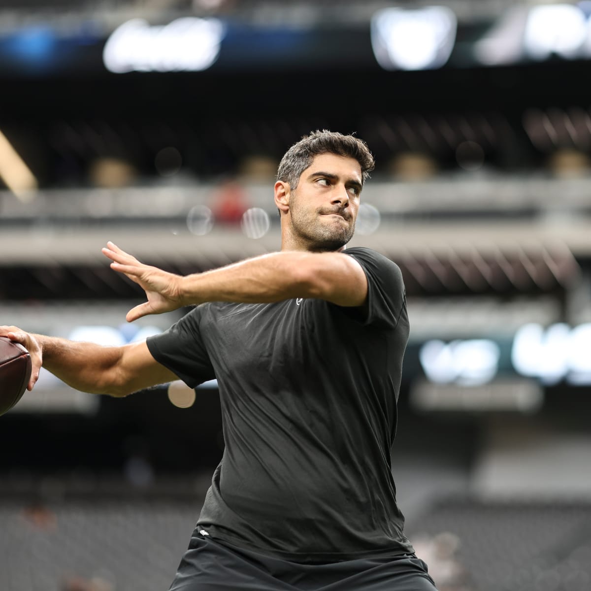 Jimmy Garoppolo Hits Nine Gs in an F-16 During Flight With the