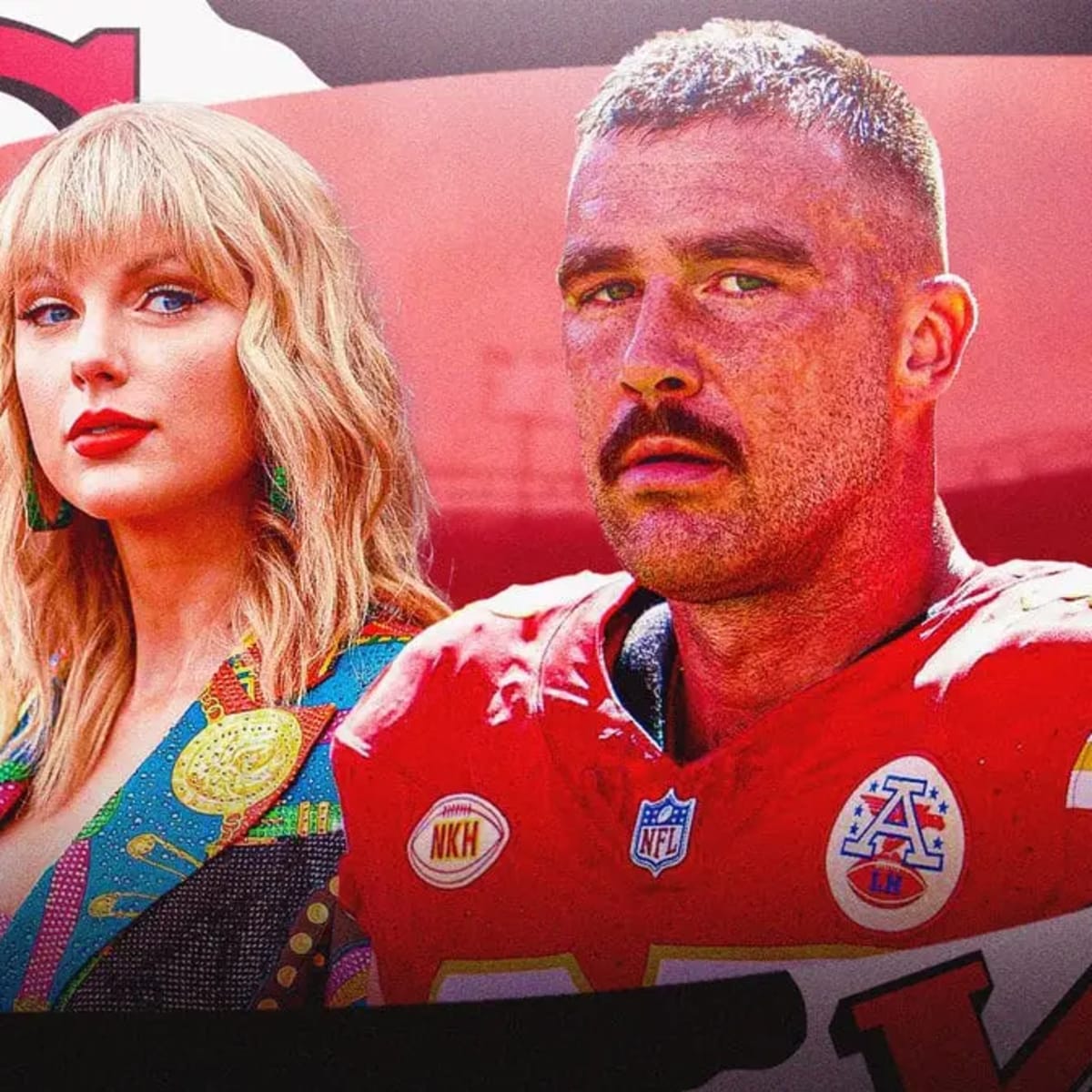 Taylor Swift is still in her (Chiefs) Red era with latest appearance  supporting Travis Kelce at football game