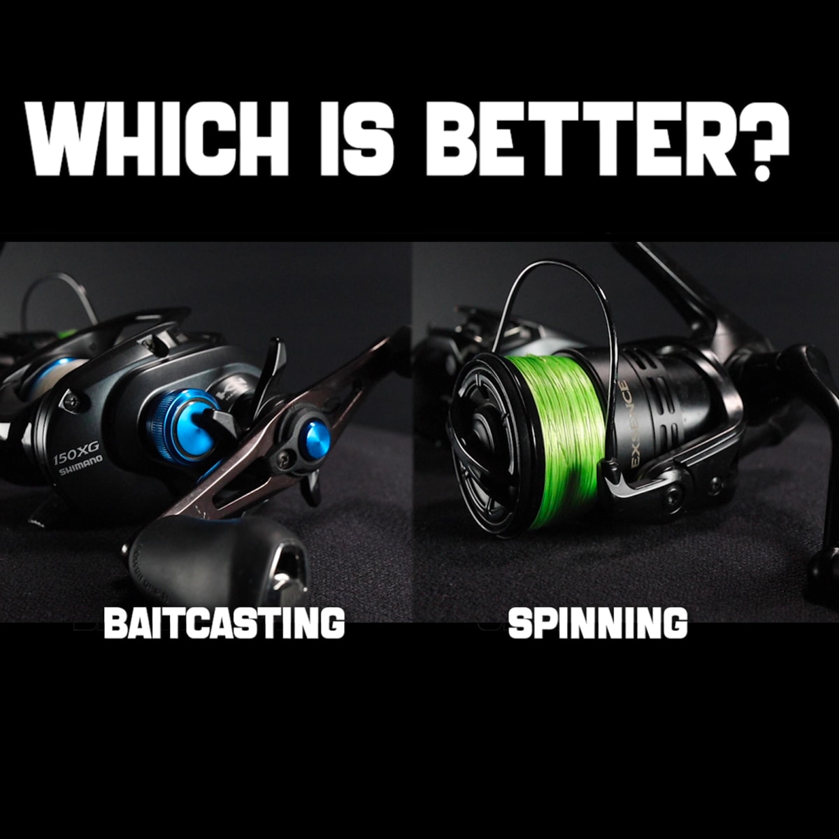 Better size spinning reel for bass or general fishing - Fishing