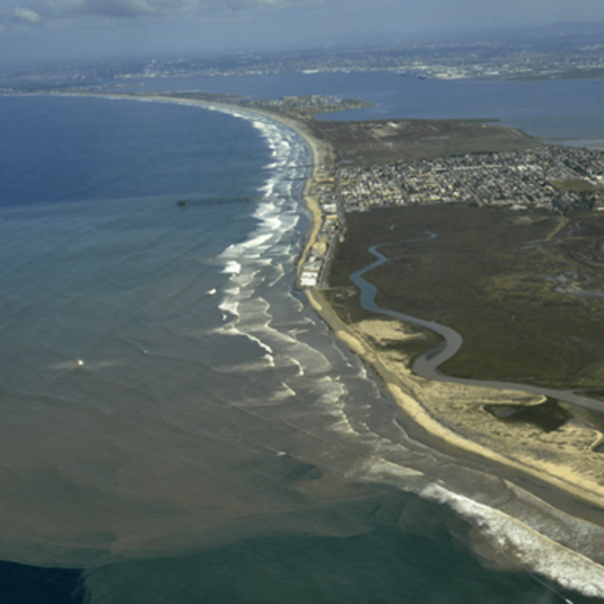 San Diego pink waves get dyed as scientists study water pollution