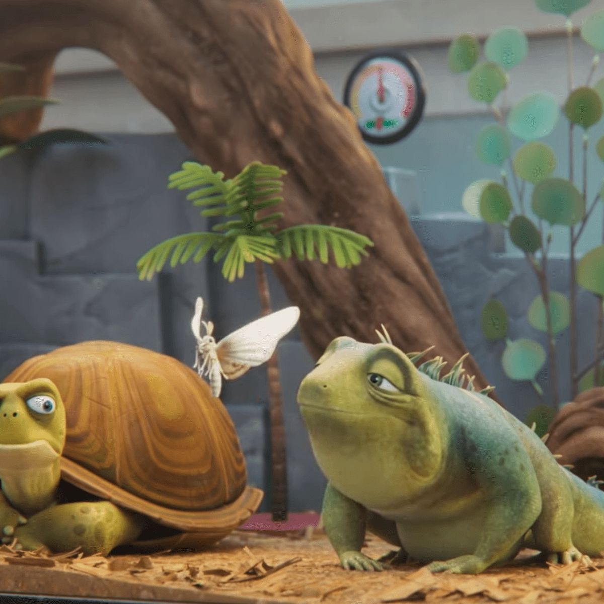 Bill Burr's a turtle and Adam Sandler a lizard in teaser to