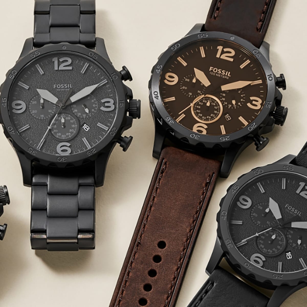 Fossil watches mens discount collection