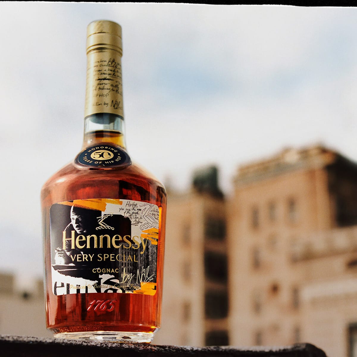 Nas & Hennessy Drop Bottle to Celebrate 50 Years of Hip Hop