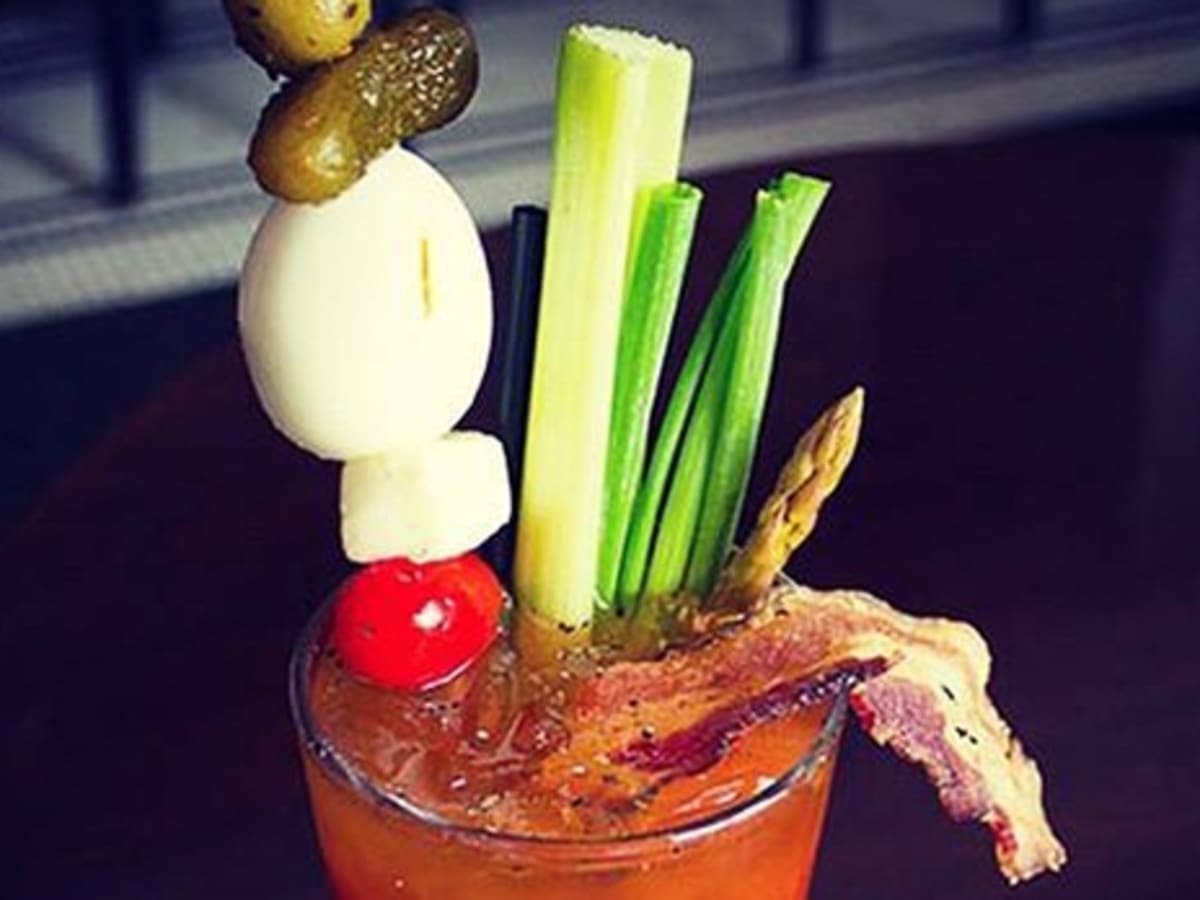 Bloody Mary with All. The. Fixins. - What Should I Make For