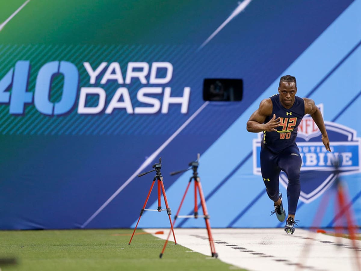 Montez Sweat 40-Yard Dash NFL Combine Record for Linemen