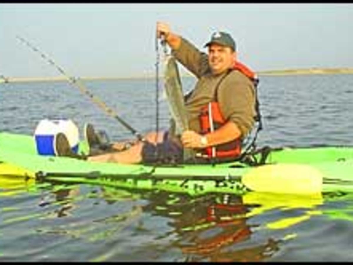 Kayak Fishing Tip  How to Use a Lever Drag Reel 