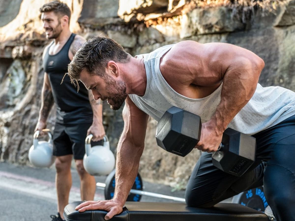 Chris Hemsworth shares the heavy chest workout he used to get in