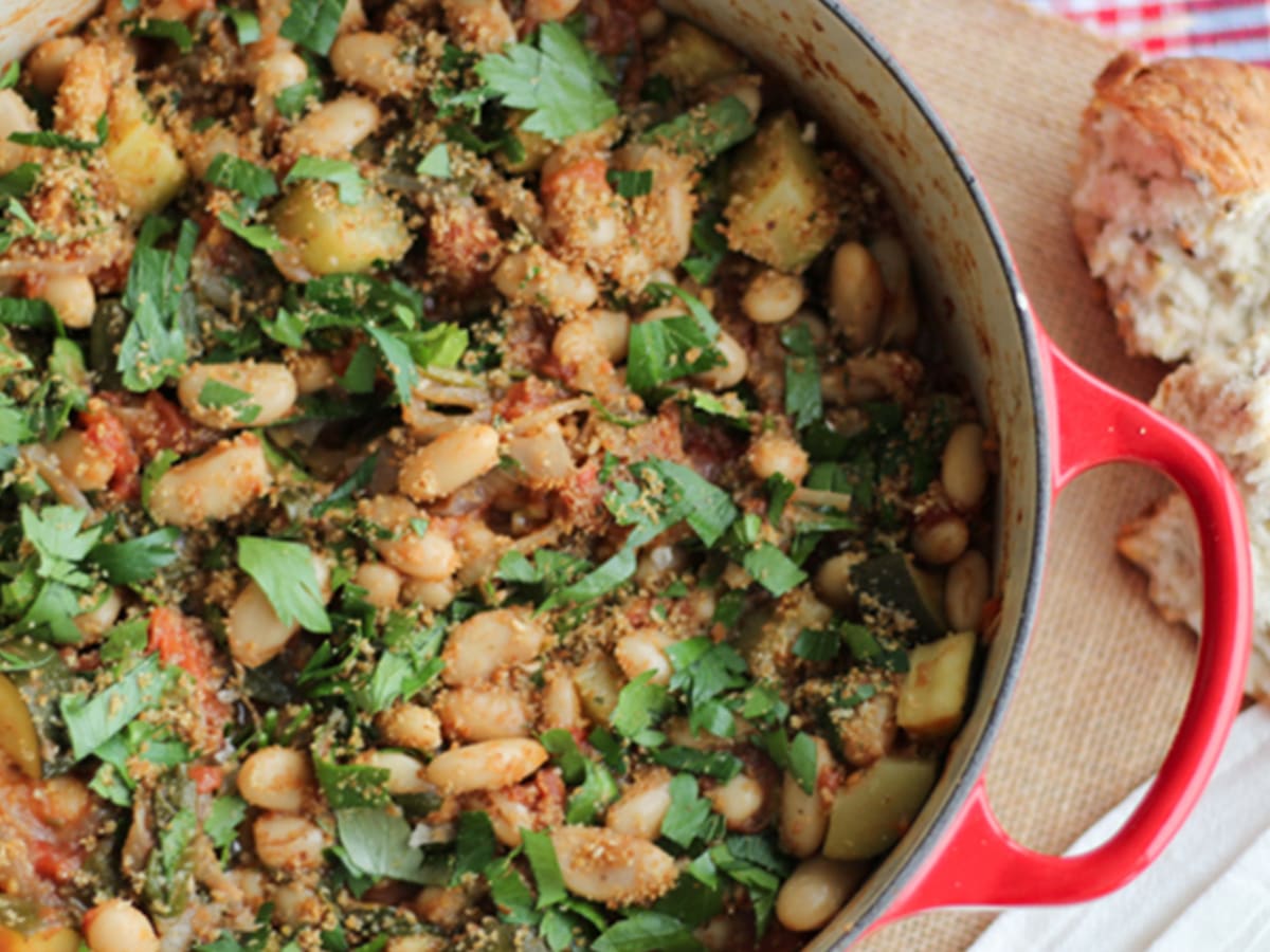 Hungry Couple: Vegetarian White Bean Cassoulet