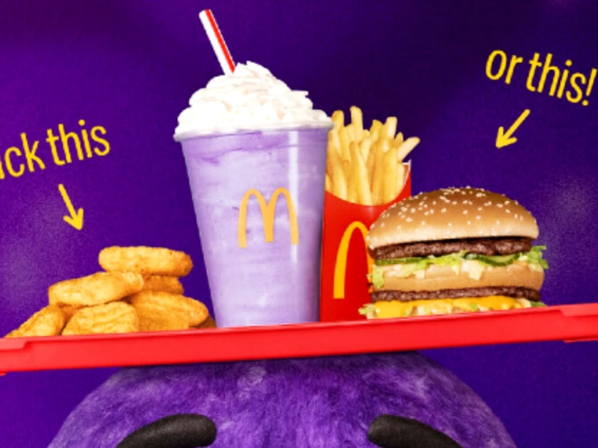 McDonald's introduces Grimace-inspired purple shake and meal