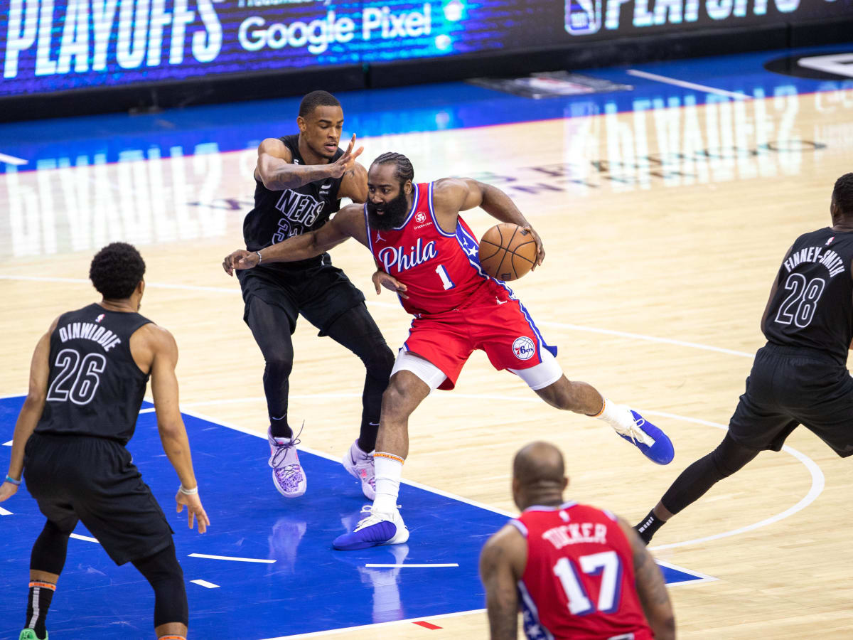 Basketball Fans React To James Harden Fit At Sixers Game