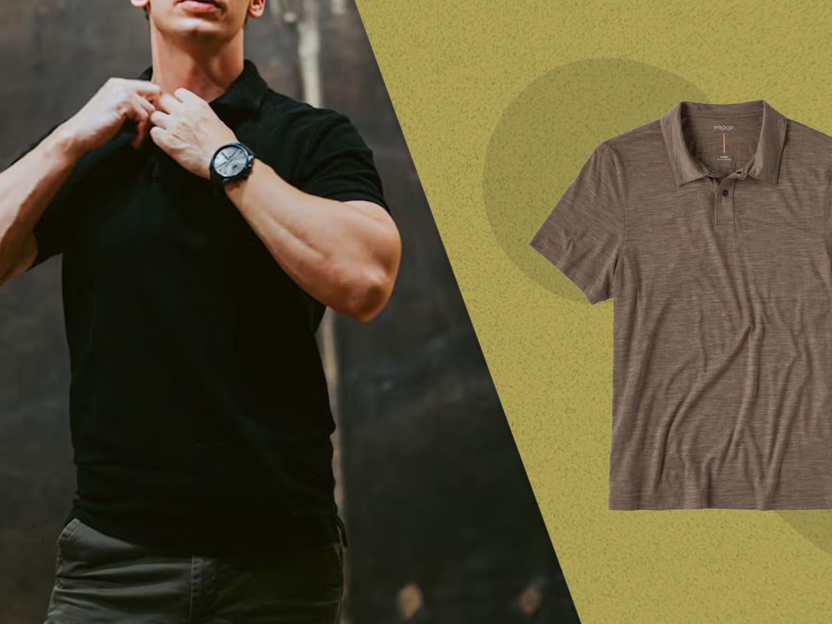 The Proof 72-Hour Merino Two-Button Polo Is Now Just $68 - Men's Journal