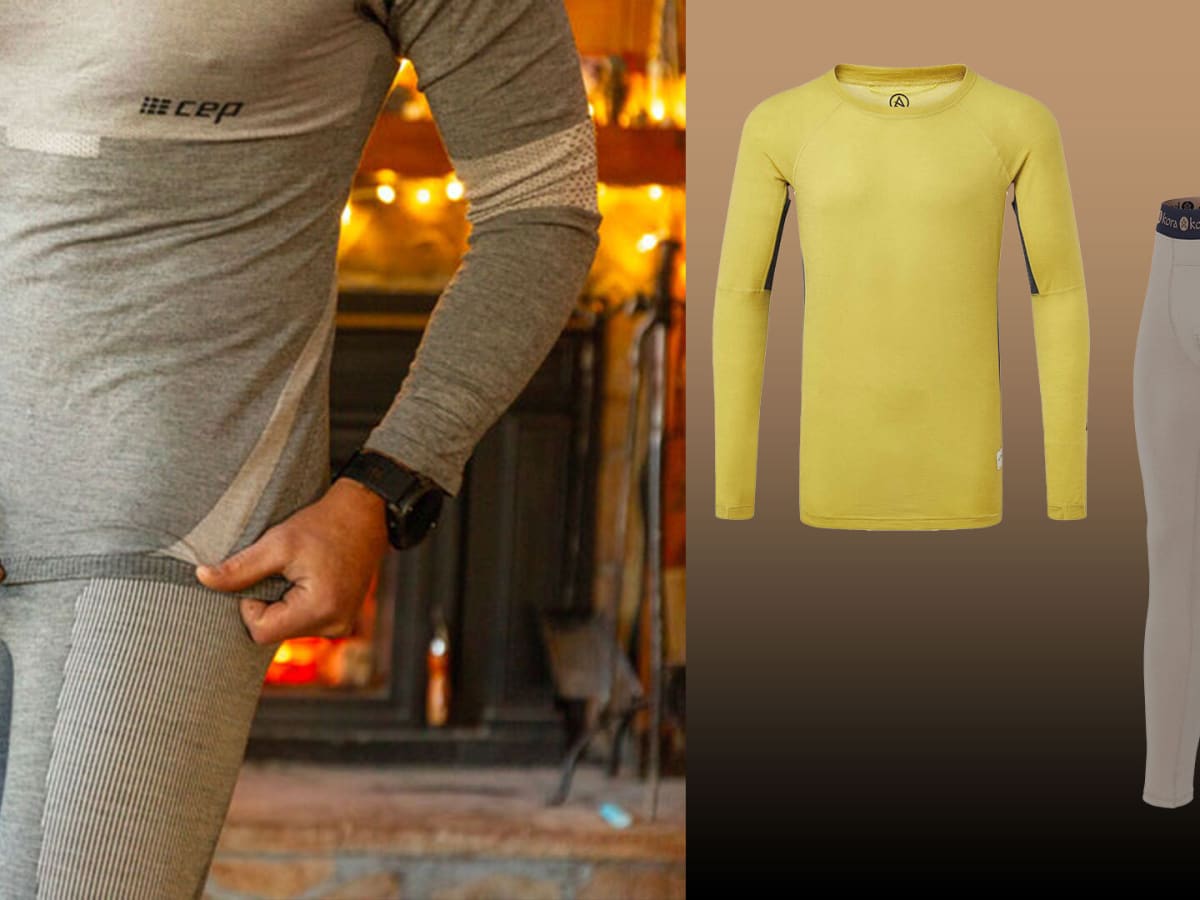 Upgrade Your Base Layer with Merino Wool & Bamboo Men's Long Johns