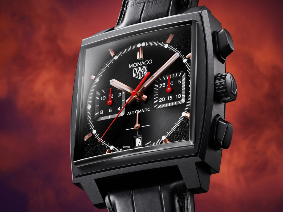 New TAG Heuer Monaco Proves It s Cool to Be Square Men s Journal