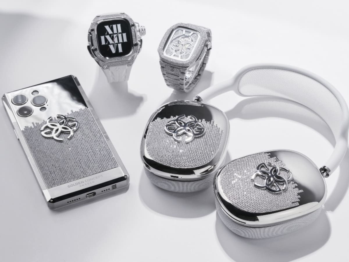 Luxury Brand Unveils Apple Product Set Encrusted With Over 7,500