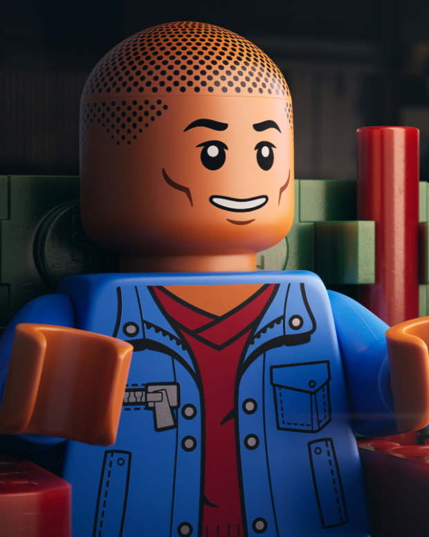 Pharrell Williams in LEGO form in new film Piece by Piece